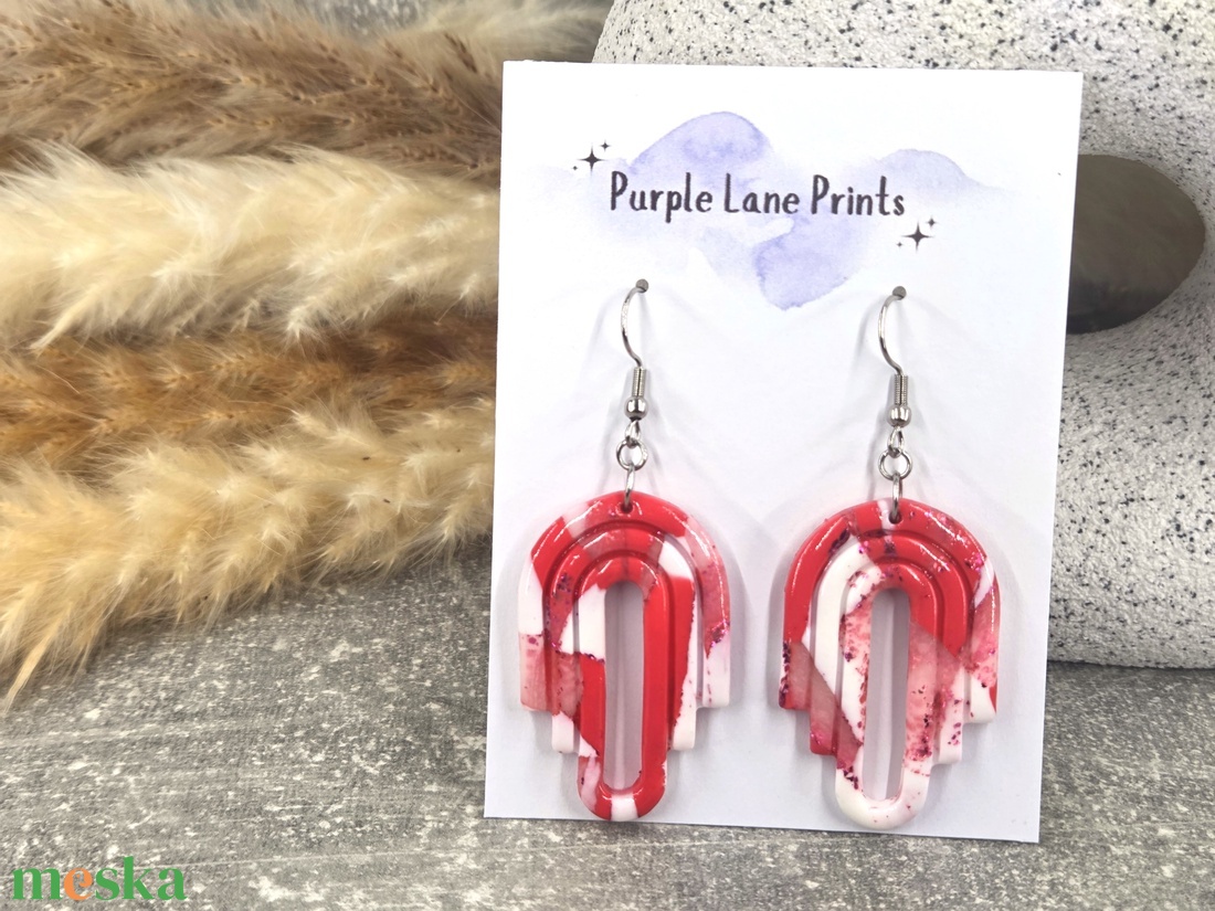 Nemesacél elegáns fülbevaló - ékszer - fülbevaló - fülékszer - Meska.hu