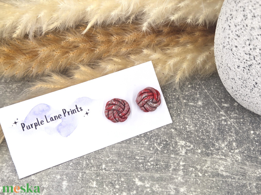 Nemesacél elegáns fülbevaló - ékszer - fülbevaló - fülékszer - Meska.hu