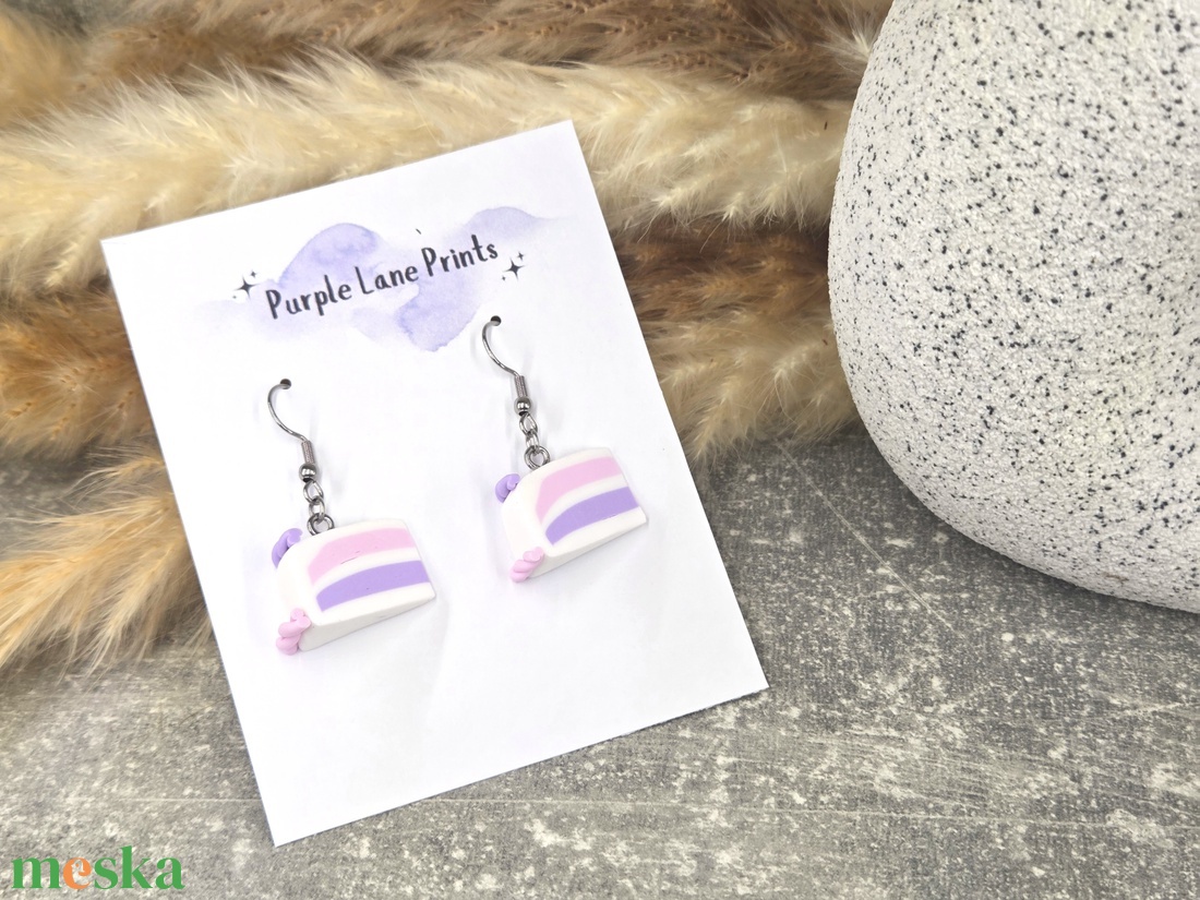 Nemesacél elegáns fülbevaló - ékszer - fülbevaló - fülékszer - Meska.hu