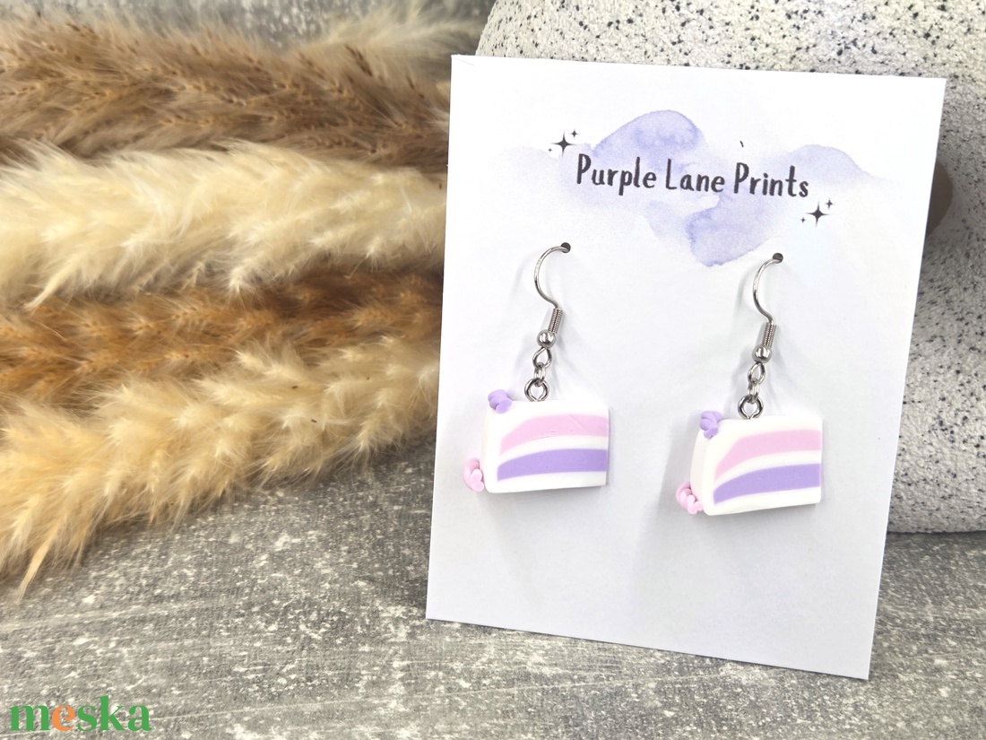 Nemesacél elegáns fülbevaló - ékszer - fülbevaló - fülékszer - Meska.hu