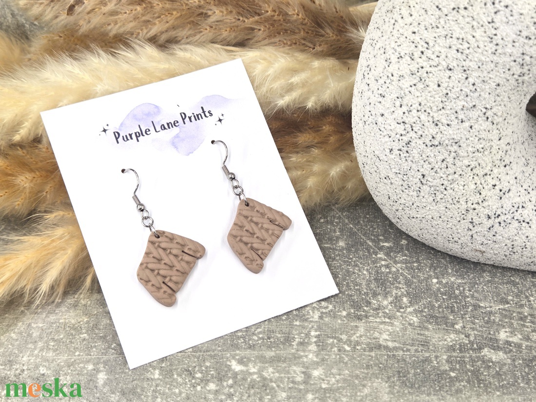 Nemesacél elegáns fülbevaló - ékszer - fülbevaló - fülékszer - Meska.hu