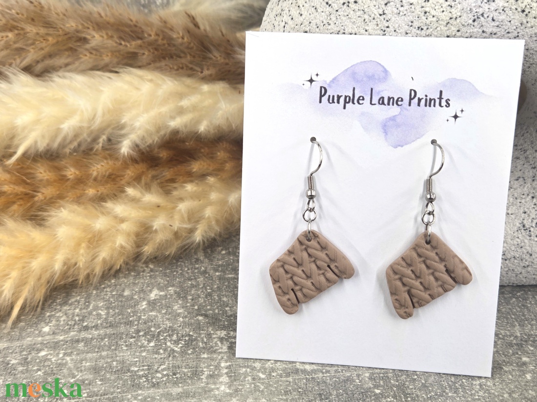 Nemesacél elegáns fülbevaló - ékszer - fülbevaló - fülékszer - Meska.hu