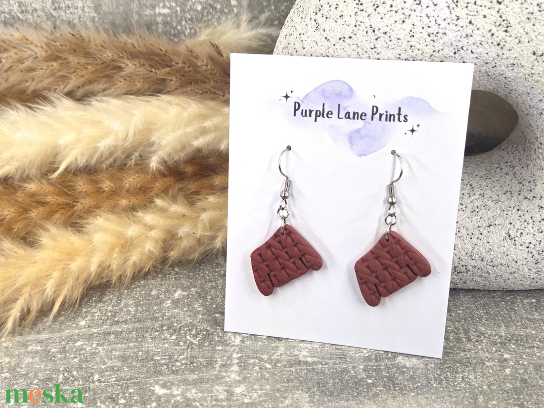 Nemesacél elegáns fülbevaló - ékszer - fülbevaló - fülékszer - Meska.hu