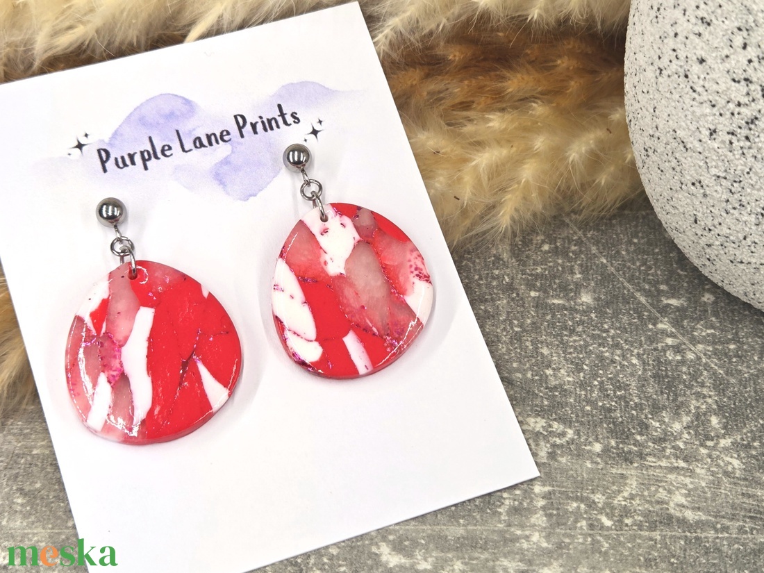 Nemesacél elegáns fülbevaló - ékszer - fülbevaló - fülékszer - Meska.hu