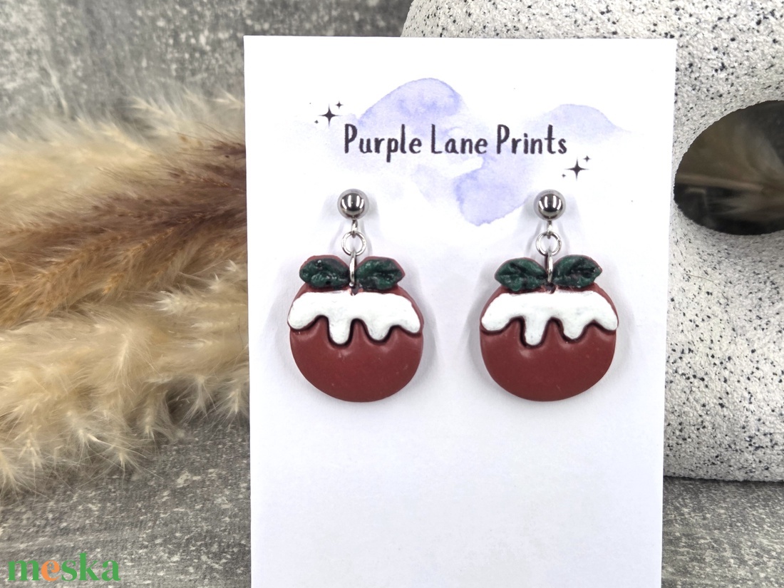 Nemesacél elegáns fülbevaló - ékszer - fülbevaló - fülékszer - Meska.hu