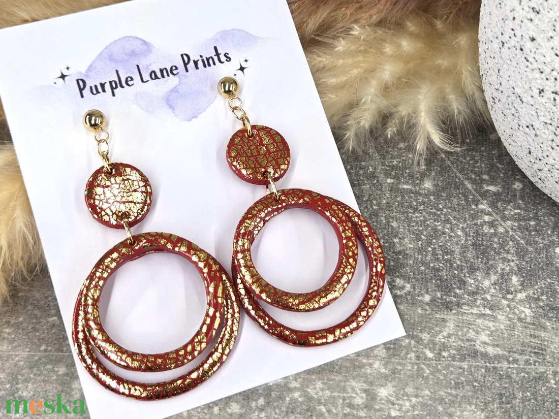 Nemesacél elegáns fülbevaló - ékszer - fülbevaló - fülékszer - Meska.hu