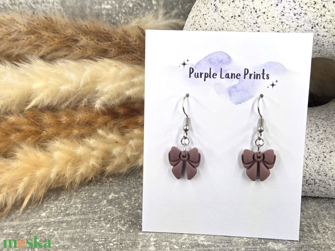 Nemesacél elegáns fülbevaló - ékszer - fülbevaló - fülékszer - Meska.hu