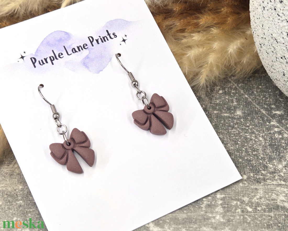 Nemesacél elegáns fülbevaló - ékszer - fülbevaló - fülékszer - Meska.hu