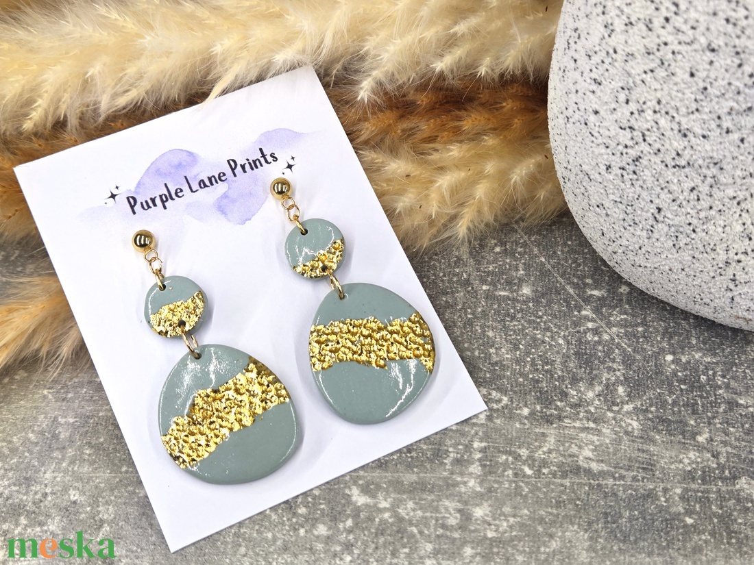 Nemesacél elegáns fülbevaló - ékszer - fülbevaló - fülékszer - Meska.hu