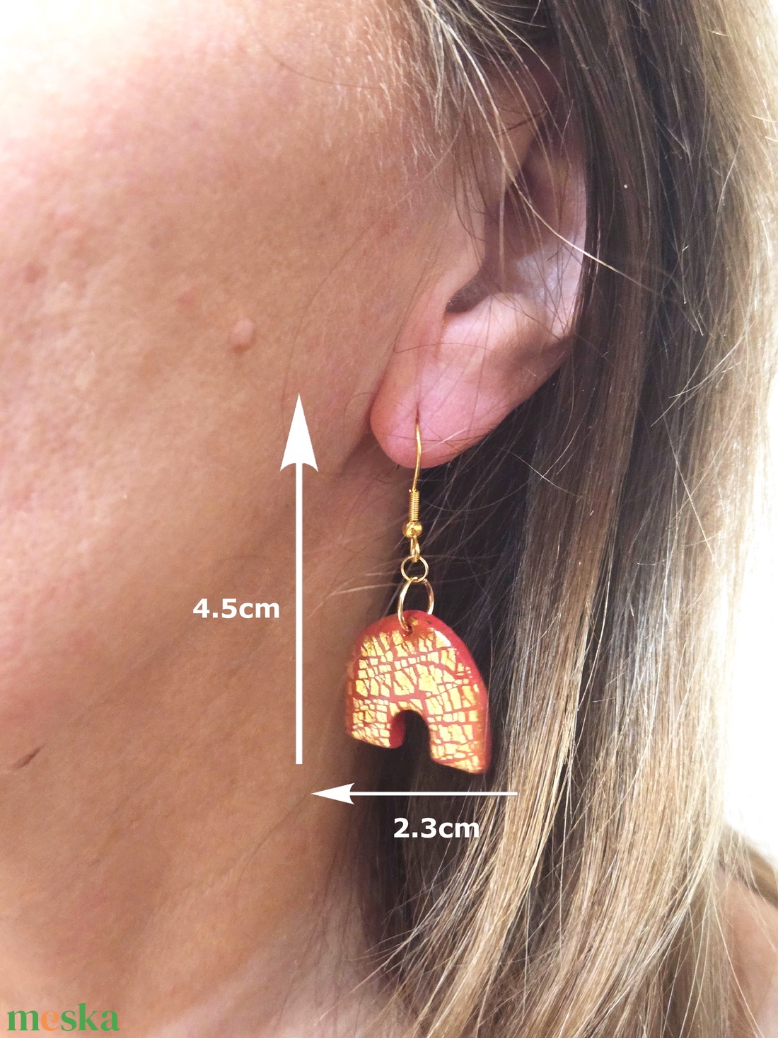Nemesacél elegáns fülbevaló - ékszer - fülbevaló - fülékszer - Meska.hu