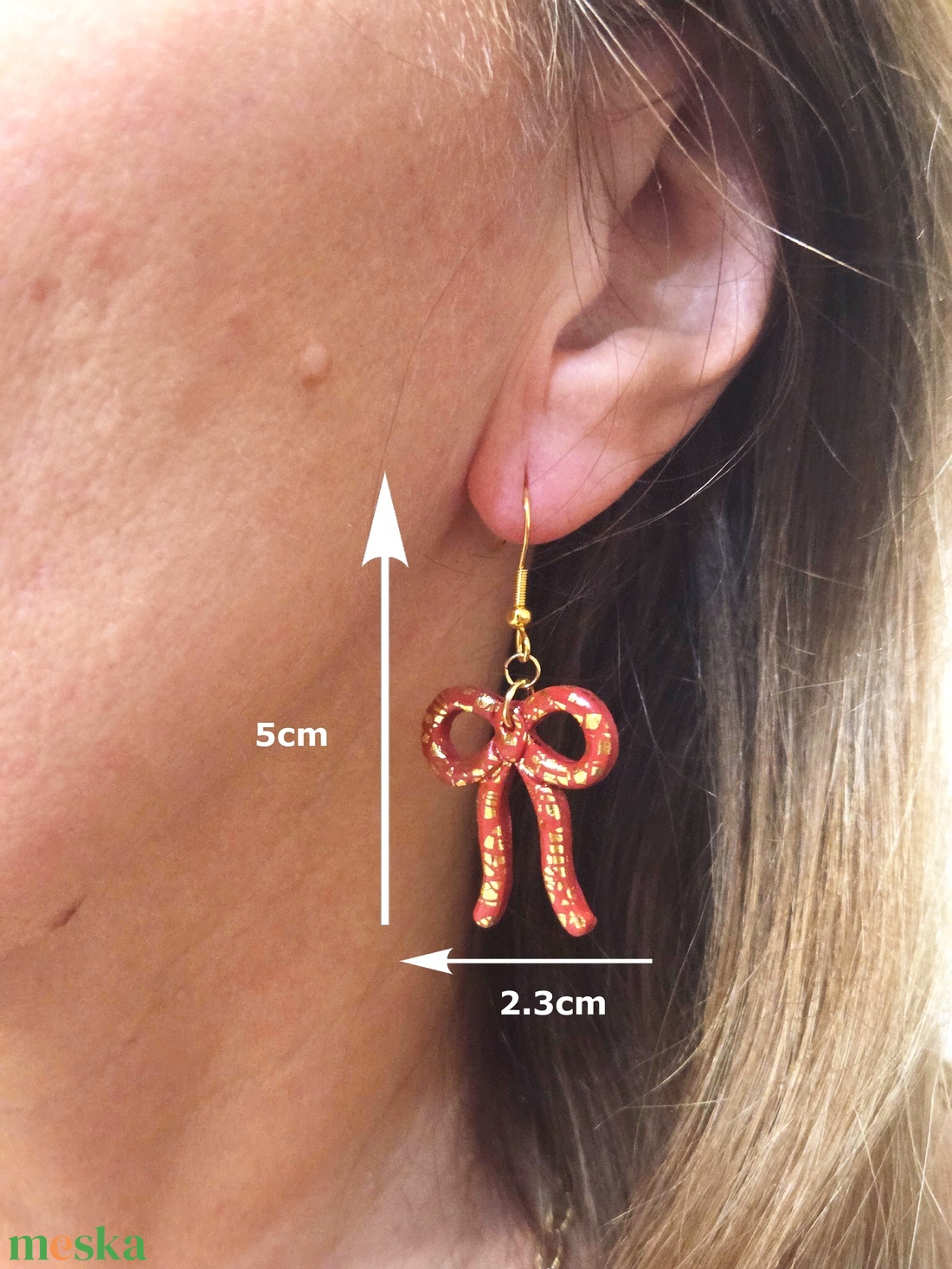 Nemesacél elegáns fülbevaló - ékszer - fülbevaló - fülékszer - Meska.hu