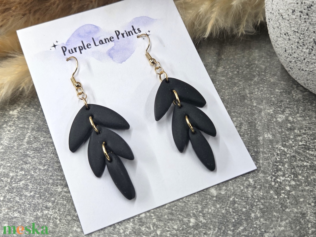 Nemesacél elegáns fülbevaló - ékszer - fülbevaló - fülékszer - Meska.hu