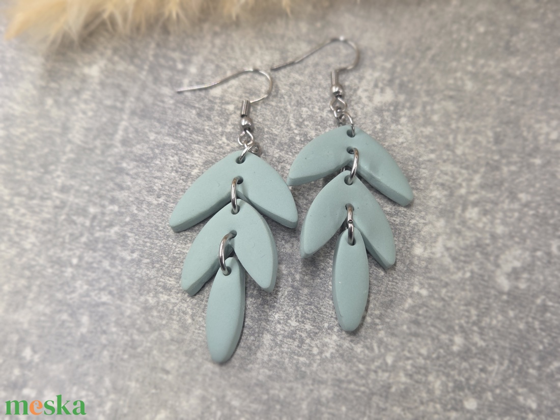 Nemesacél elegáns fülbevaló - ékszer - fülbevaló - fülékszer - Meska.hu