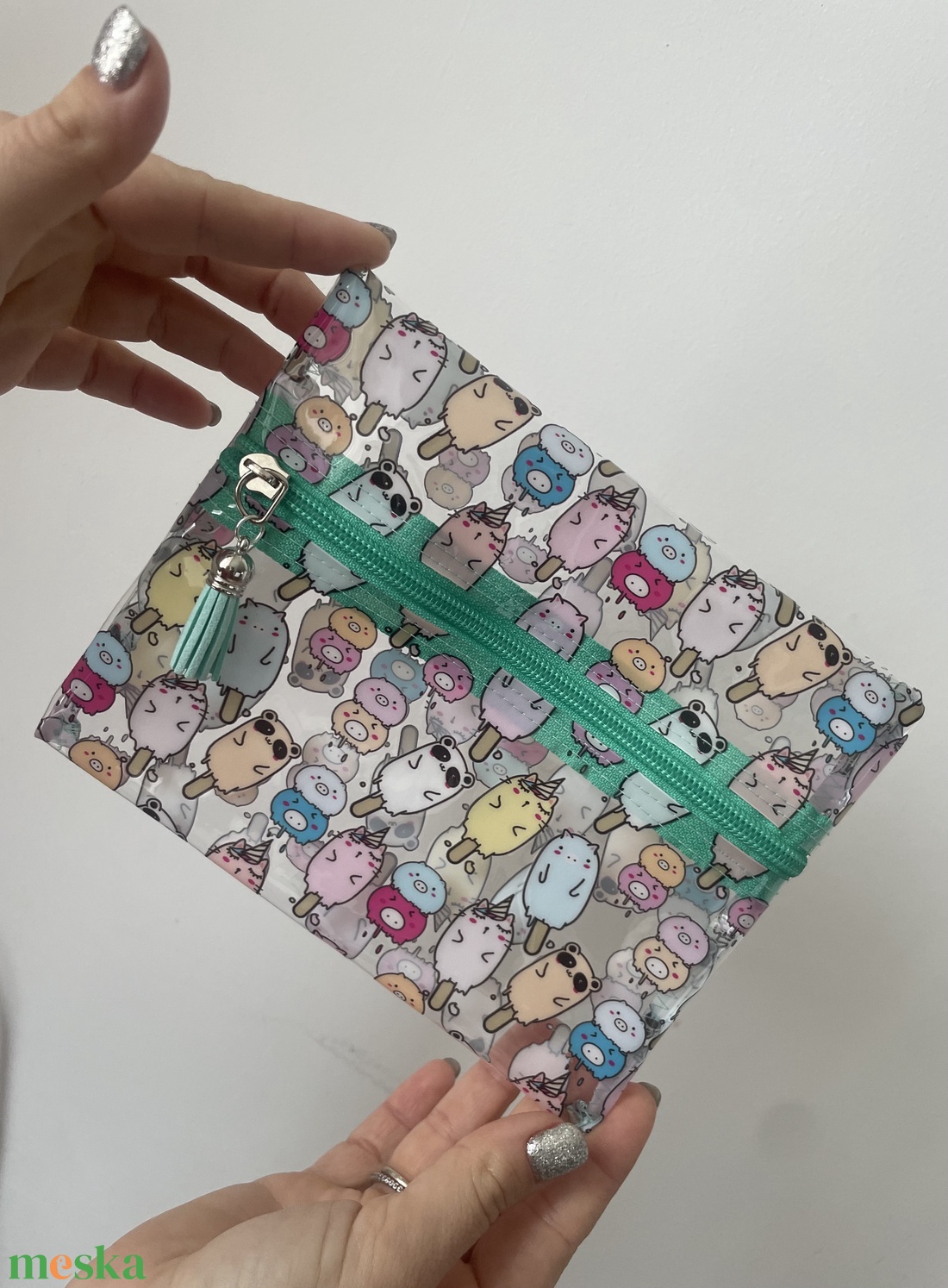 Átlátszó fagyis neszeszer - táska & tok - neszesszer - Meska.hu