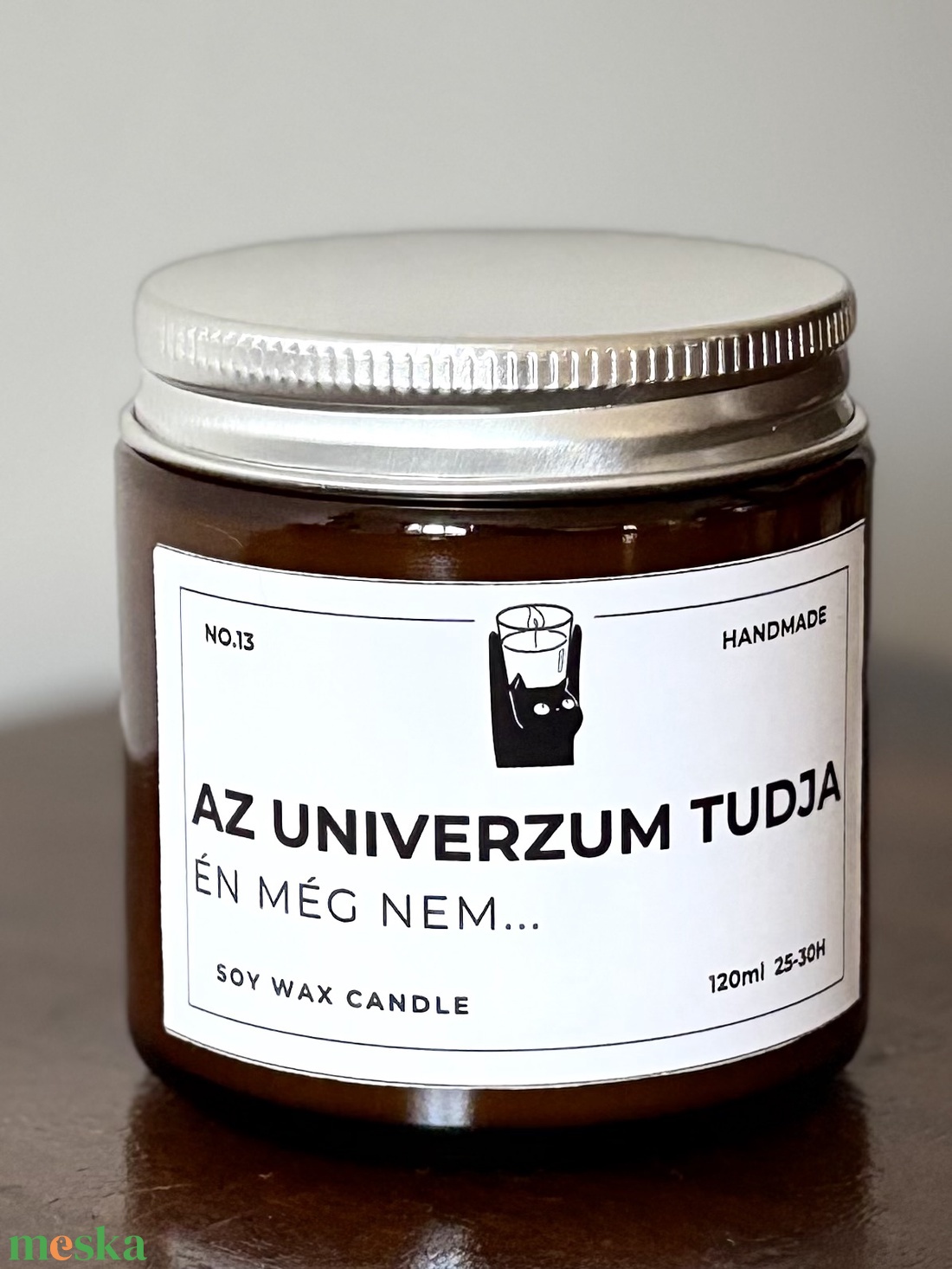 Az univerzum tudja szójagyertya - otthon & életmód - gyertya, illat, aroma - gyertya - Meska.hu