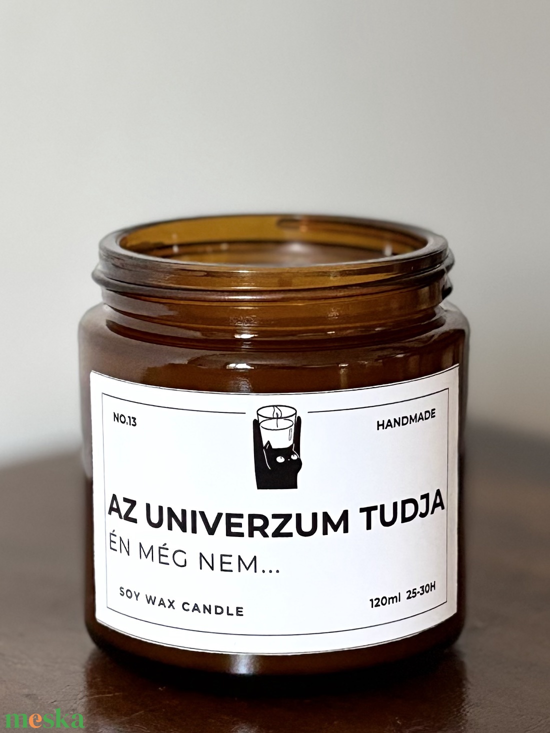 Az univerzum tudja szójagyertya Palo Santo Áfonya - otthon & életmód - gyertya, illat, aroma - aromalámpa - Meska.hu