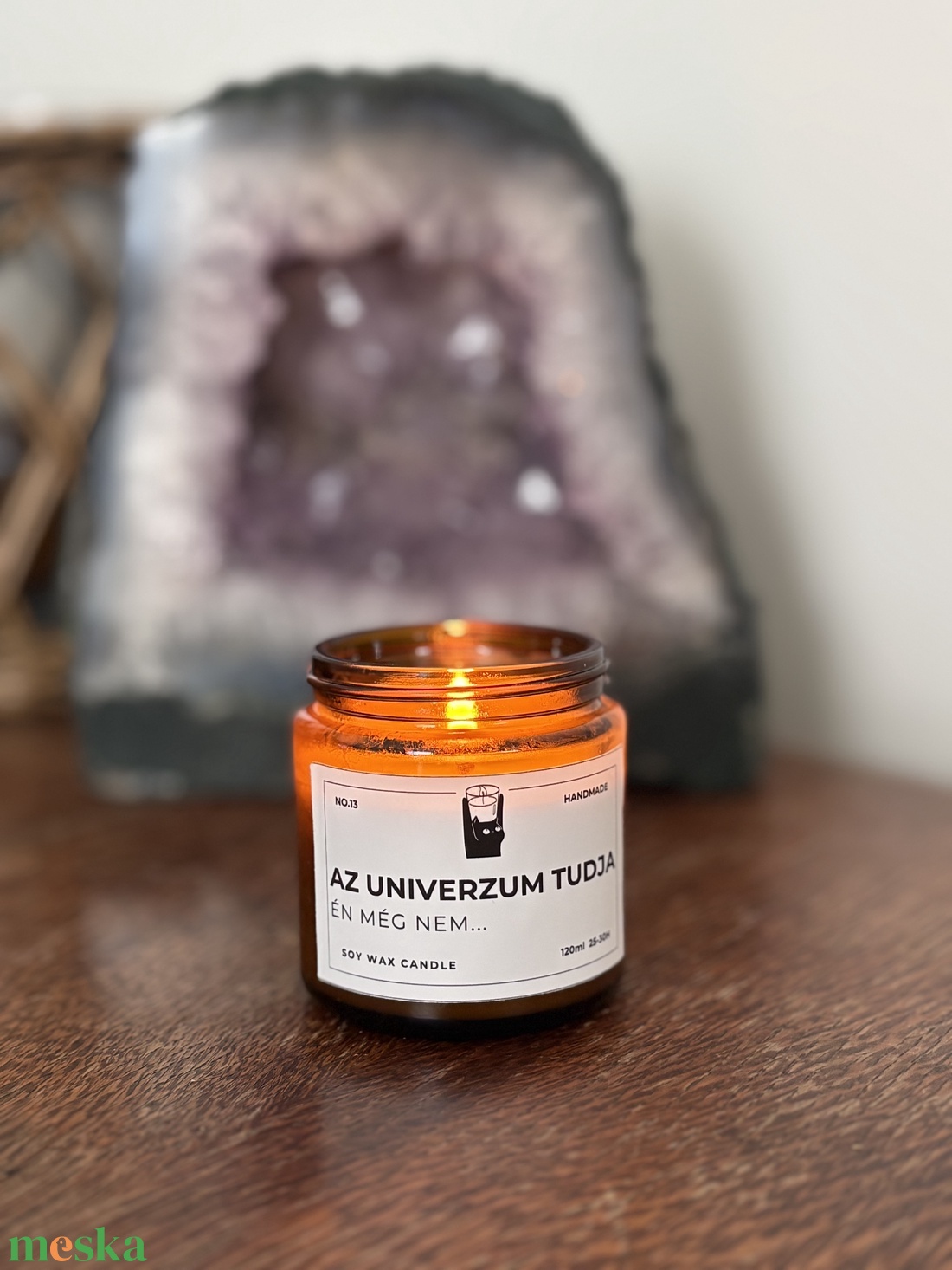 Az univerzum tudja szójagyertya Palo Santo Áfonya - otthon & életmód - gyertya, illat, aroma - aromalámpa - Meska.hu