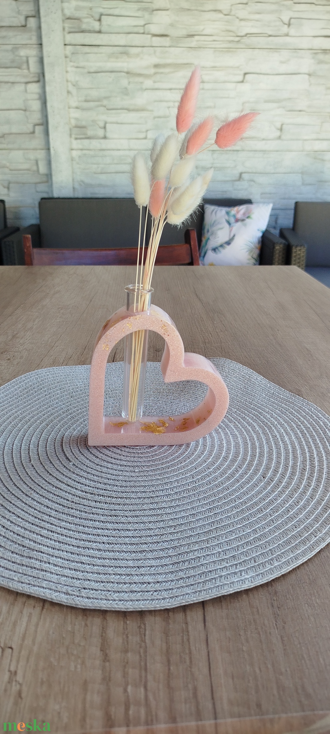 Váza epoxy gyantából  - otthon & életmód - dekoráció - virágdísz és tartó - váza - Meska.hu