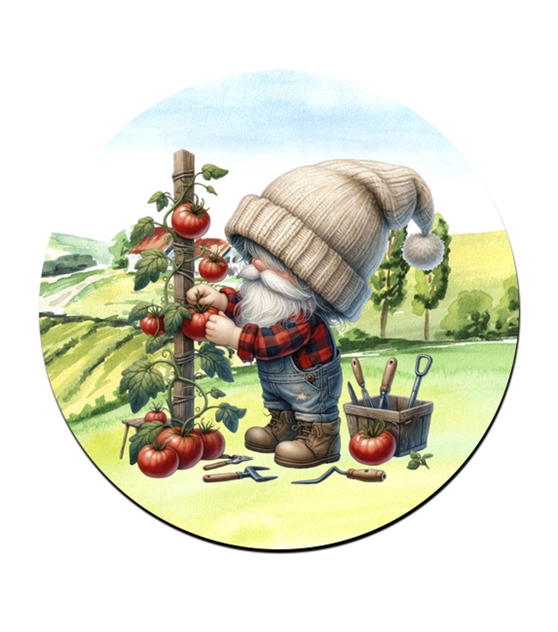Gazda manó paradicsommal bögre alátét -  - Meska.hu