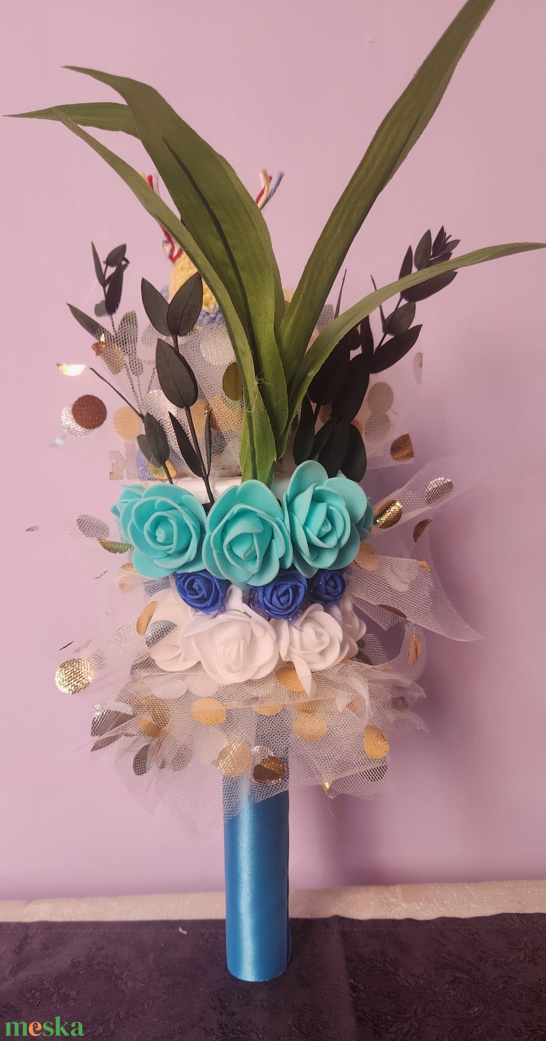 Fiús csokor - otthon & életmód - dekoráció - virágdísz és tartó - csokor & virágdísz - Meska.hu