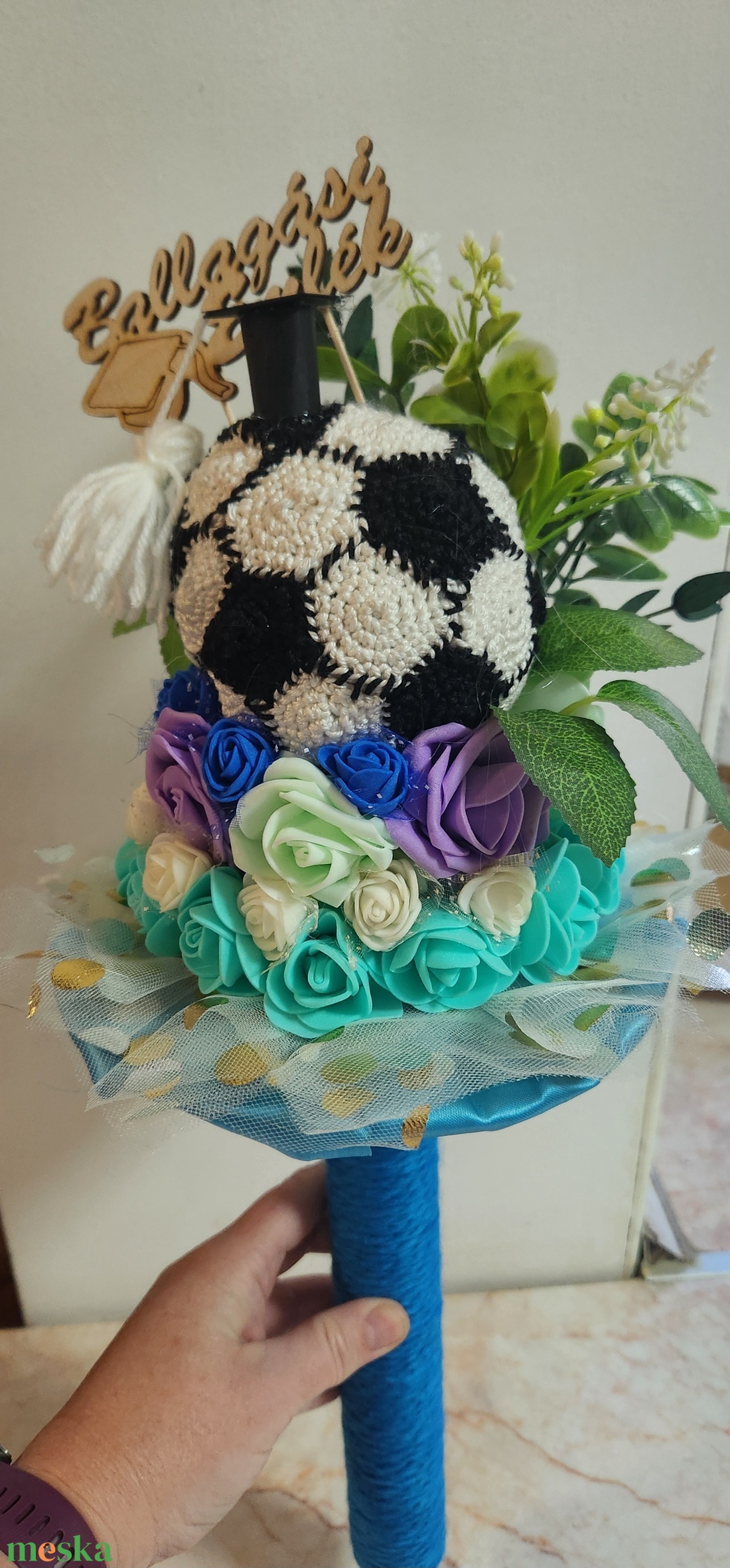 Ballagási csokor - otthon & életmód - dekoráció - virágdísz és tartó - csokor & virágdísz - Meska.hu