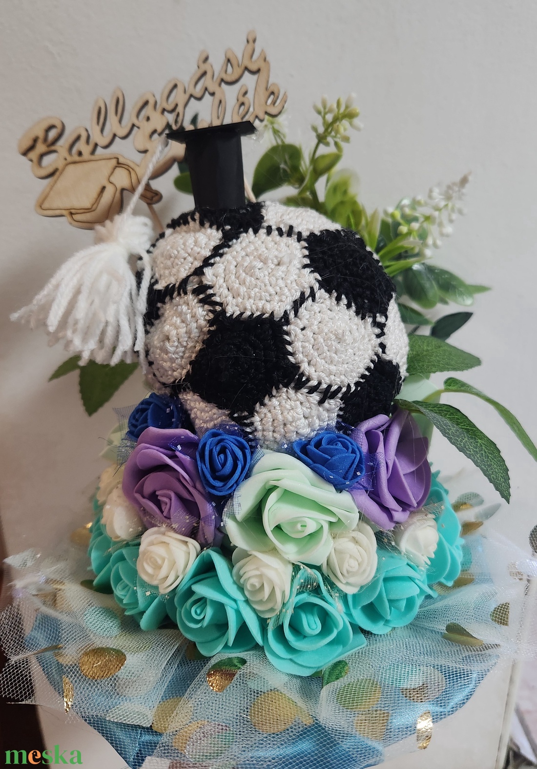 Ballagási csokor - otthon & életmód - dekoráció - virágdísz és tartó - csokor & virágdísz - Meska.hu