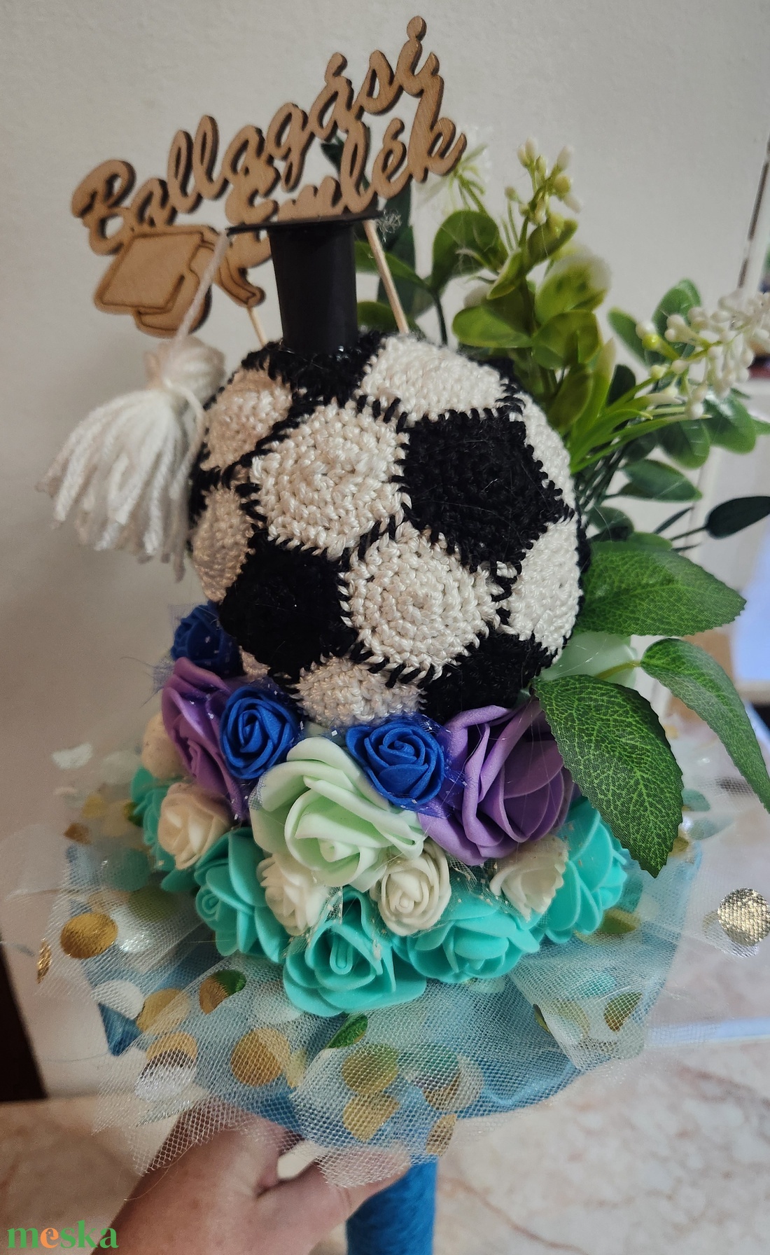 Ballagási csokor - otthon & életmód - dekoráció - virágdísz és tartó - csokor & virágdísz - Meska.hu