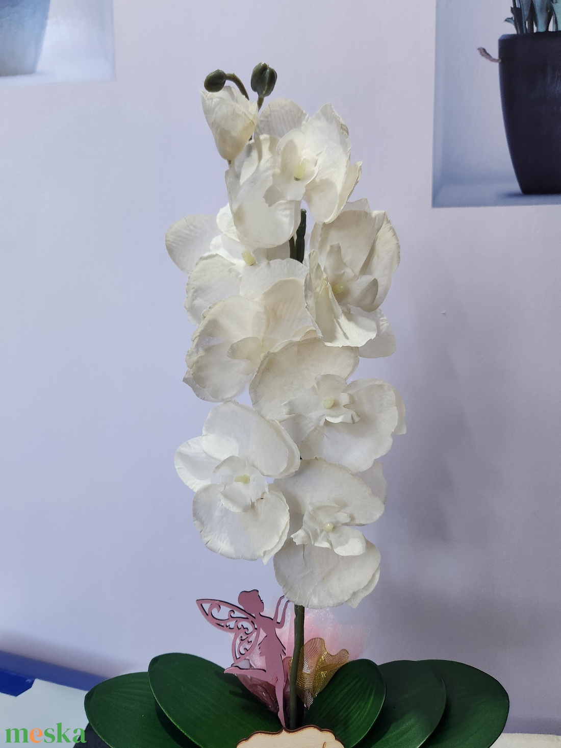 Orchidea kaspóban - otthon & életmód - dekoráció - virágdísz és tartó - csokor & virágdísz - Meska.hu Orchidea kaspóban - otthon & életmód - dekoráció - virágdísz és tartó - csokor & virágdísz - Meska.hu