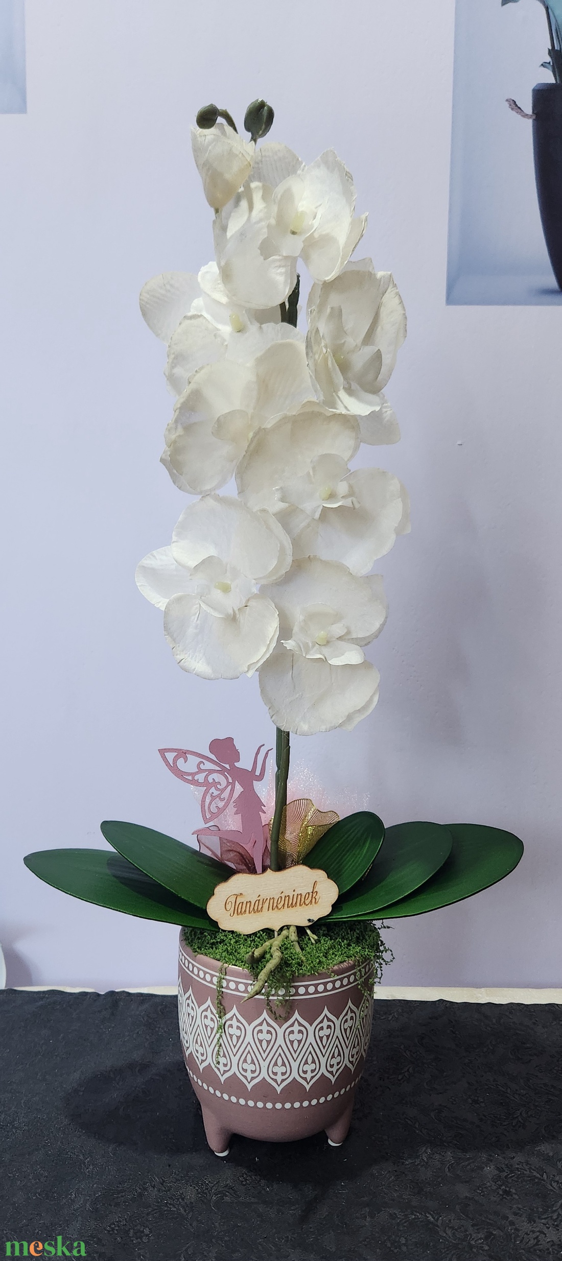 Orchidea kaspóban - otthon & életmód - dekoráció - virágdísz és tartó - csokor & virágdísz - Meska.hu Orchidea kaspóban - otthon & életmód - dekoráció - virágdísz és tartó - csokor & virágdísz - Meska.hu