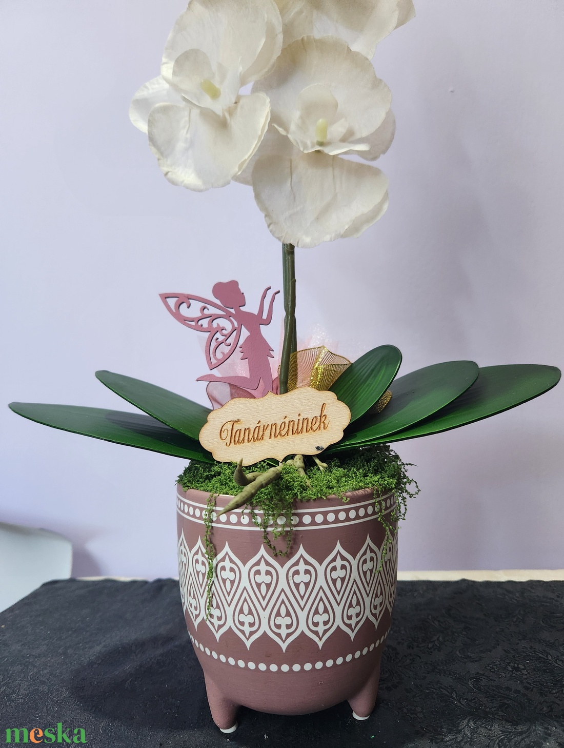 Orchidea kaspóban - otthon & életmód - dekoráció - virágdísz és tartó - csokor & virágdísz - Meska.hu Orchidea kaspóban - otthon & életmód - dekoráció - virágdísz és tartó - csokor & virágdísz - Meska.hu
