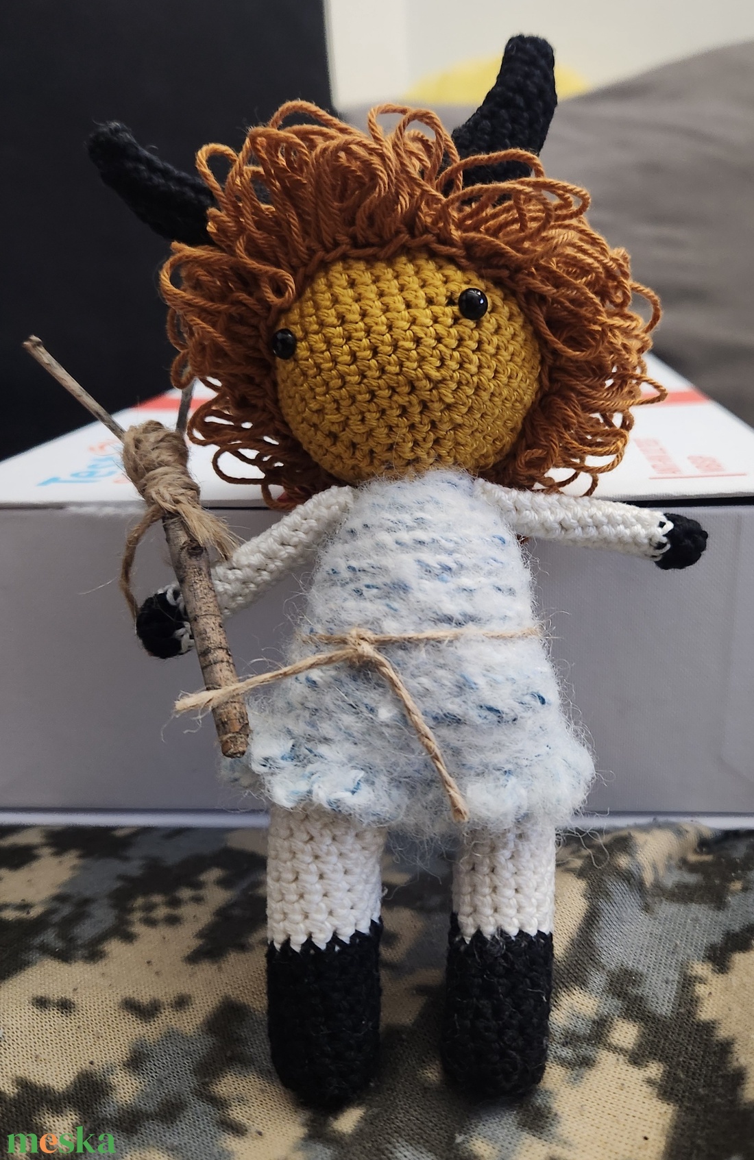 Horgolt busókölyök - otthon & életmód - dekoráció - manók - Meska.hu