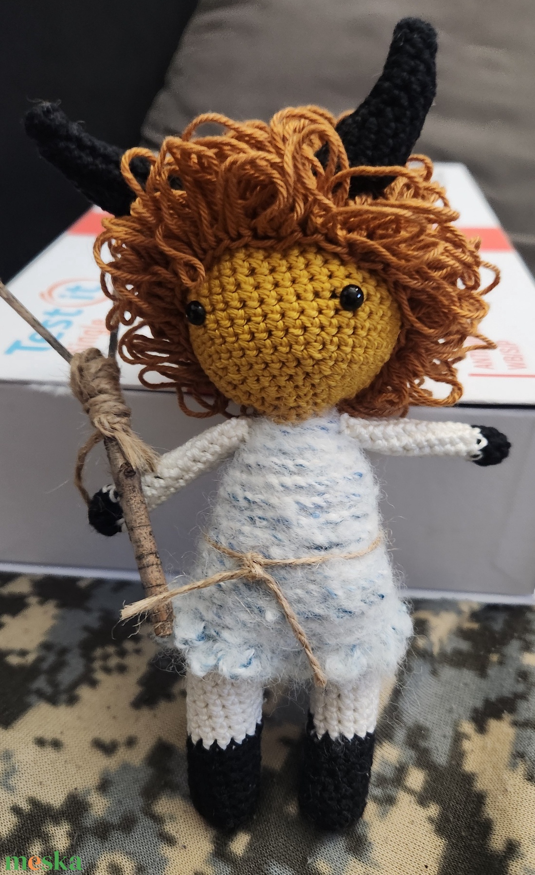 Horgolt busókölyök - otthon & életmód - dekoráció - manók - Meska.hu