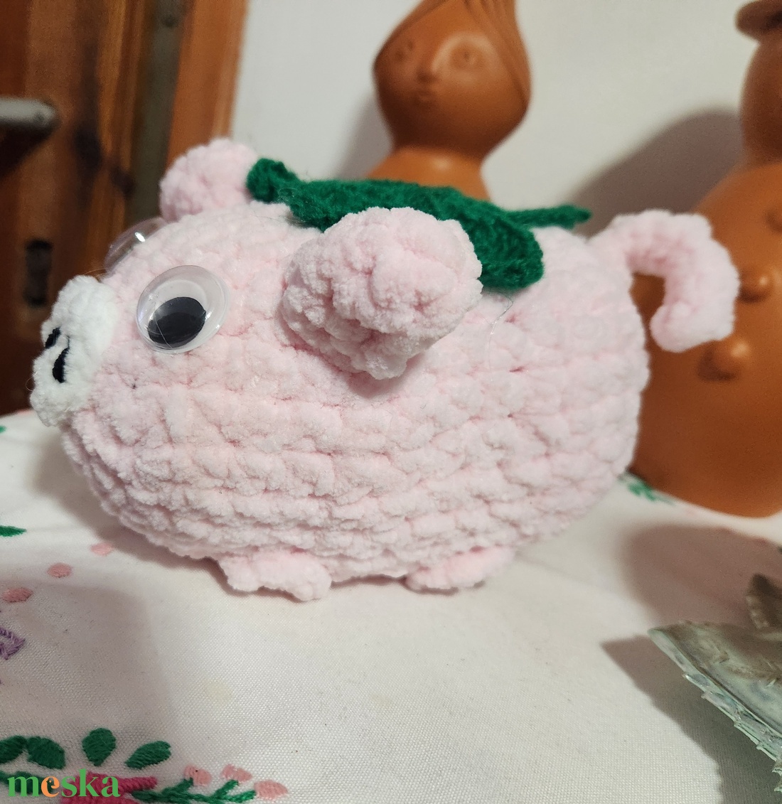 Szerencsehozó malacka - otthon & életmód - dekoráció - manók - Meska.hu