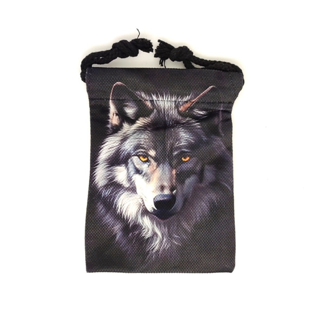 Farkas mintás szütyő � textil ajándéktasak 13x18 cm - otthon & életmód - papír, írószer - ajándékozás kellékei - ajándékzsák, csomagolás - Meska.hu