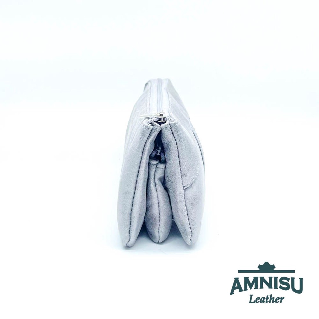 Csillámos ezüst egyenes swarovski köves női pénztárca G1004 - táska & tok - pénztárca & más tok - pénztárca - női pénztárca - Meska.hu