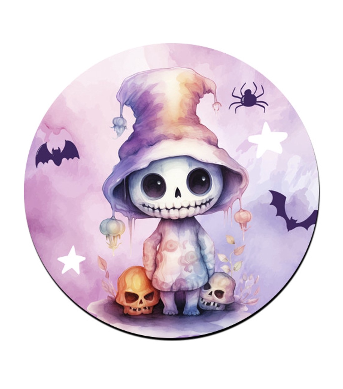 Halloween Jack, a csontváz mintás bögre alátét - otthon & életmód - dekoráció - halloween - halloweeni dekoráció - Meska.hu