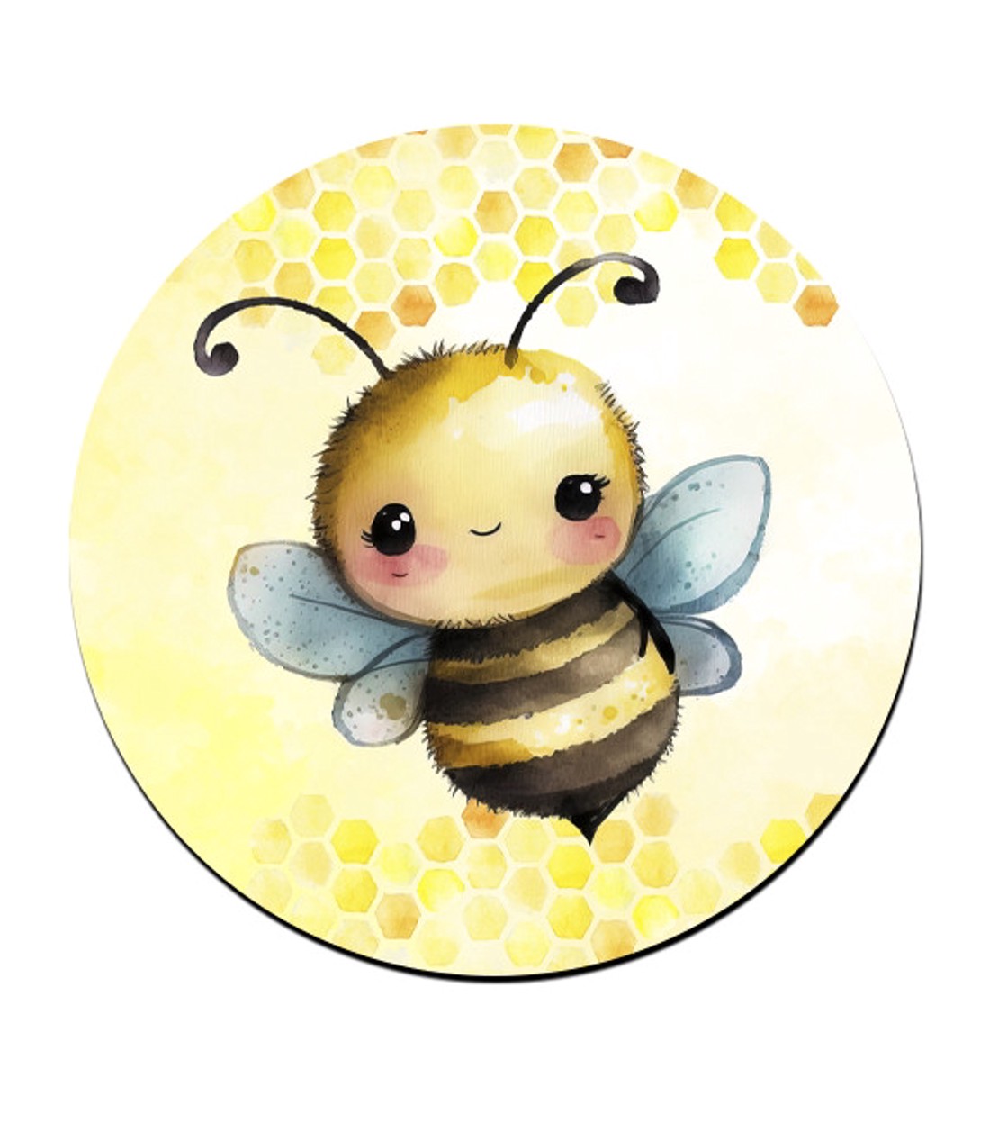 Nagyon cuki méhecske mintás bögre alátét -  - Meska.hu