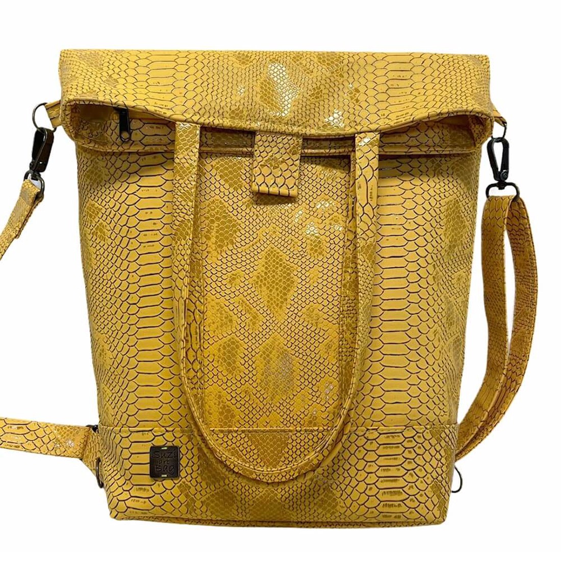 SuziartBag Sárga kígyó 3in1 táska - táska & tok - kézitáska & válltáska - válltáska - Meska.hu SuziartBag Sárga kígyó 3in1 táska - táska & tok - kézitáska & válltáska - válltáska - Meska.hu