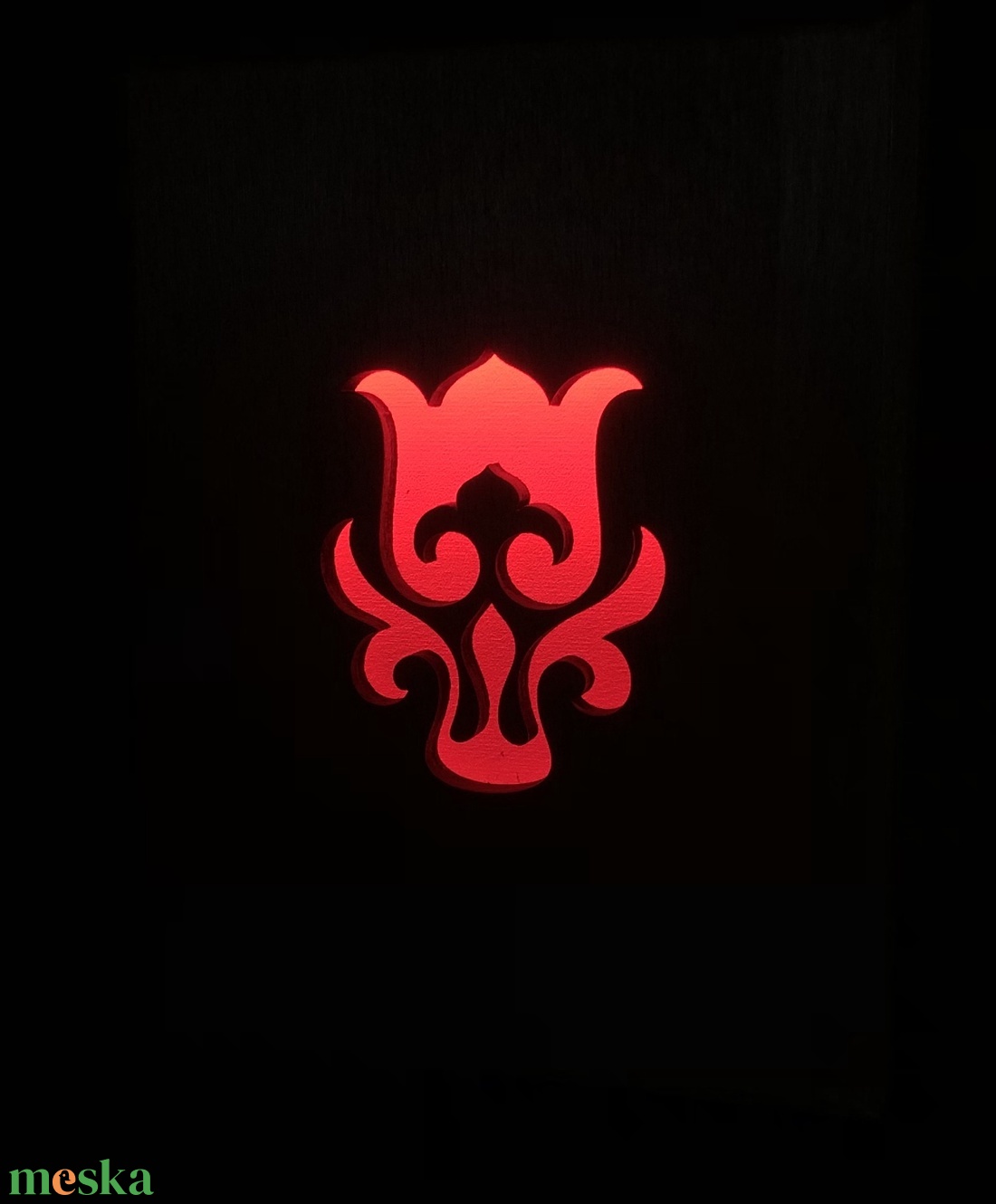 Fali jelző-/irányfény - Tulipán - otthon & életmód - dekoráció - fali és függő dekoráció - falra akasztható dekor - Meska.hu