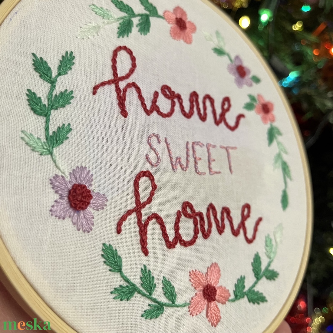 Egyedi hímzett dísz -  - Meska.hu