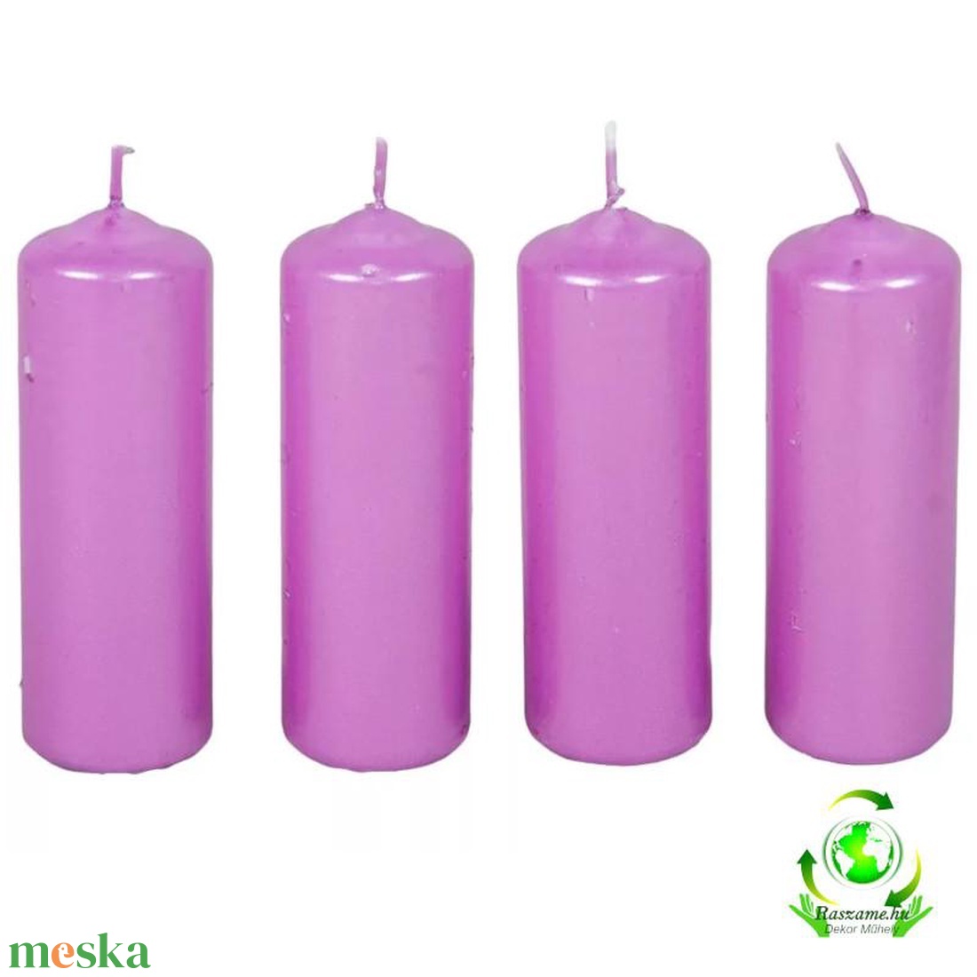 Metál henger gyertya szett 40x120mm - ciklámen - kellékek & szerszámok - dekorációs kellékek - dekorációs gyertya - Meska.hu Metál henger gyertya szett 40x120mm - ciklámen - kellékek & szerszámok - dekorációs kellékek - dekorációs gyertya - Meska.hu