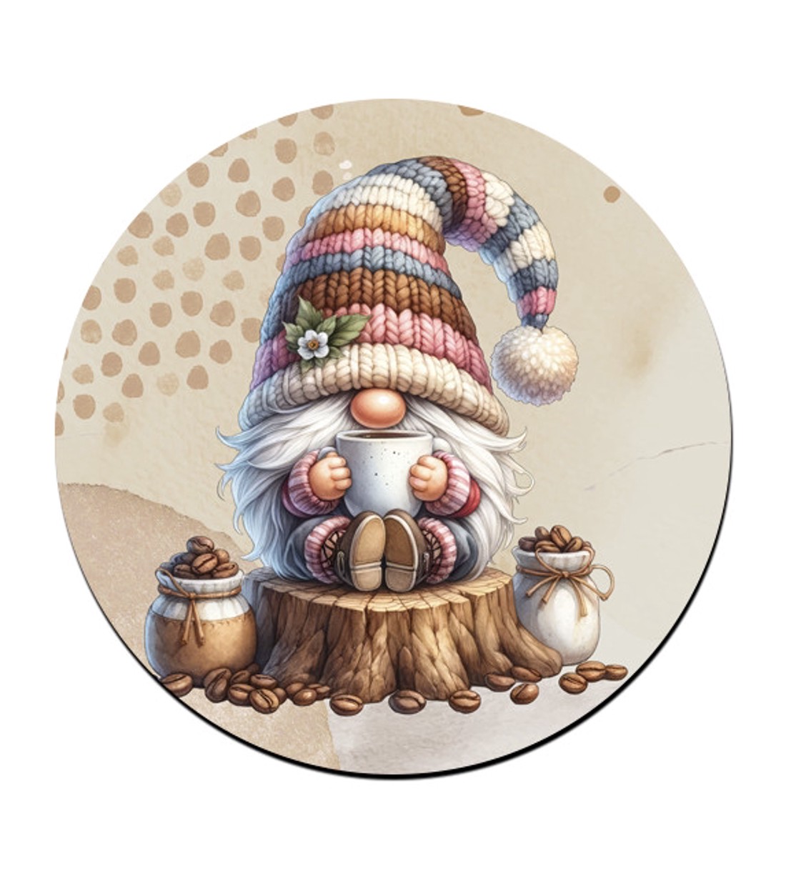 3 db bájos Kávés manók alátét szett (#59) -  - Meska.hu