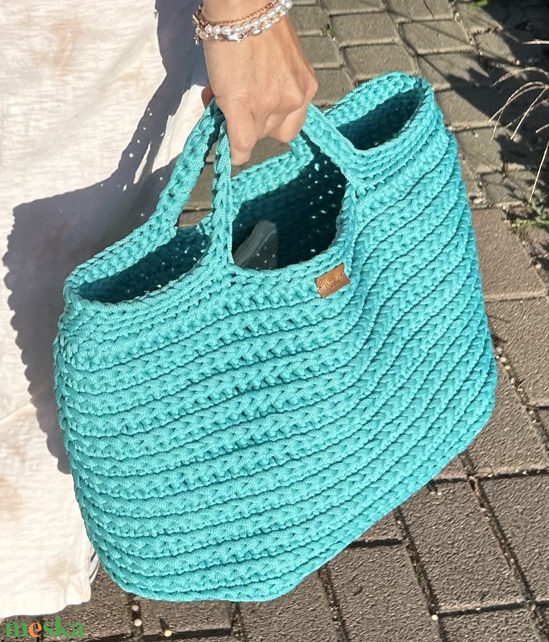 Totebag táska - táska & tok - kézitáska & válltáska - nagy pakolós táska - Meska.hu