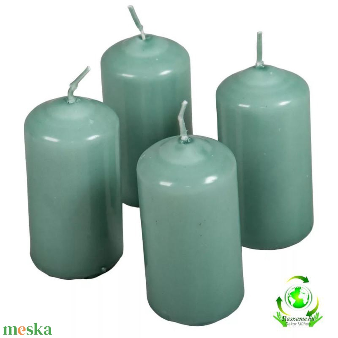 Mártott henger gyertya 40x80 mm - menta - kellékek & szerszámok - dekorációs kellékek - dekorációs gyertya - Meska.hu Mártott henger gyertya 40x80 mm - menta - kellékek & szerszámok - dekorációs kellékek - dekorációs gyertya - Meska.hu