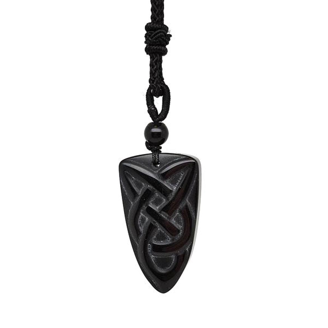 Nyíl kelta obszidián medál zsinóron 2x3,5cm - ékszer - nyaklánc - medál - Meska.hu Nyíl kelta obszidián medál zsinóron 2x3,5cm - ékszer - nyaklánc - medál - Meska.hu