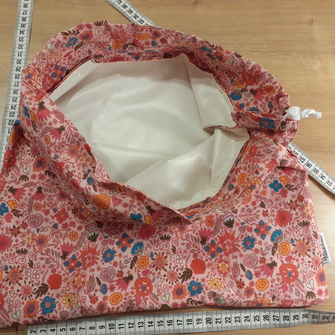 Mesevirág kenyeres zsák, nagy - táska & tok - bevásárlás & shopper táska - kenyeres zsák - Meska.hu