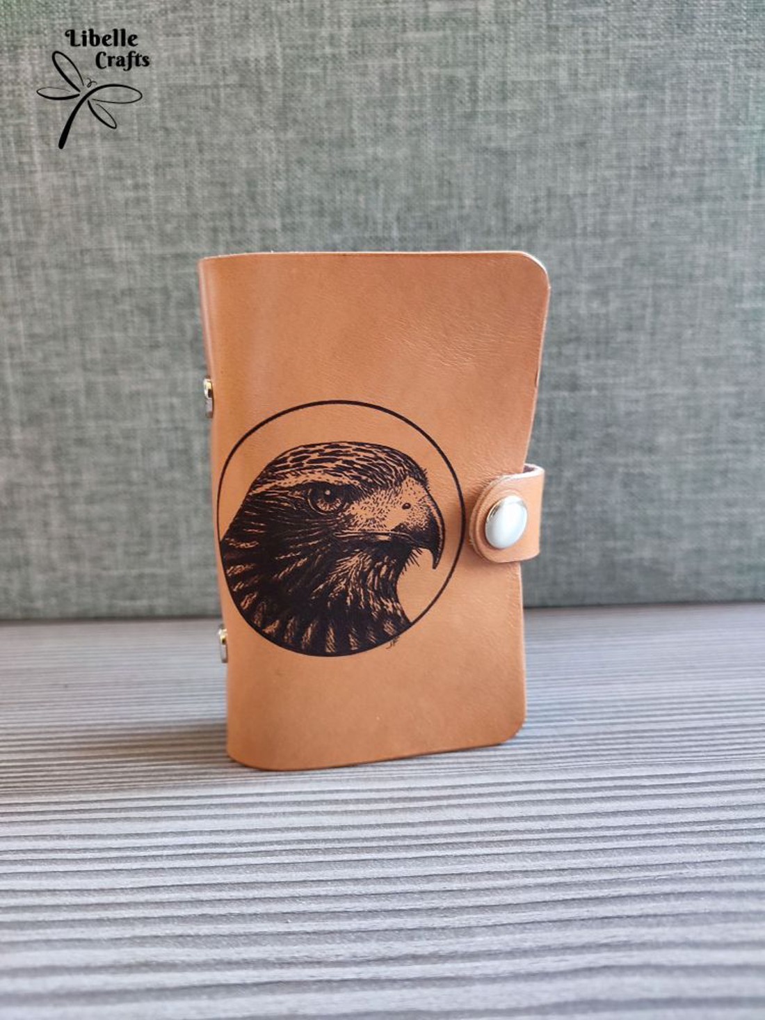 Harris-ölyv fejes igazolványtartó - táska & tok - pénztárca & más tok - kártyatartó & irattartó - Meska.hu