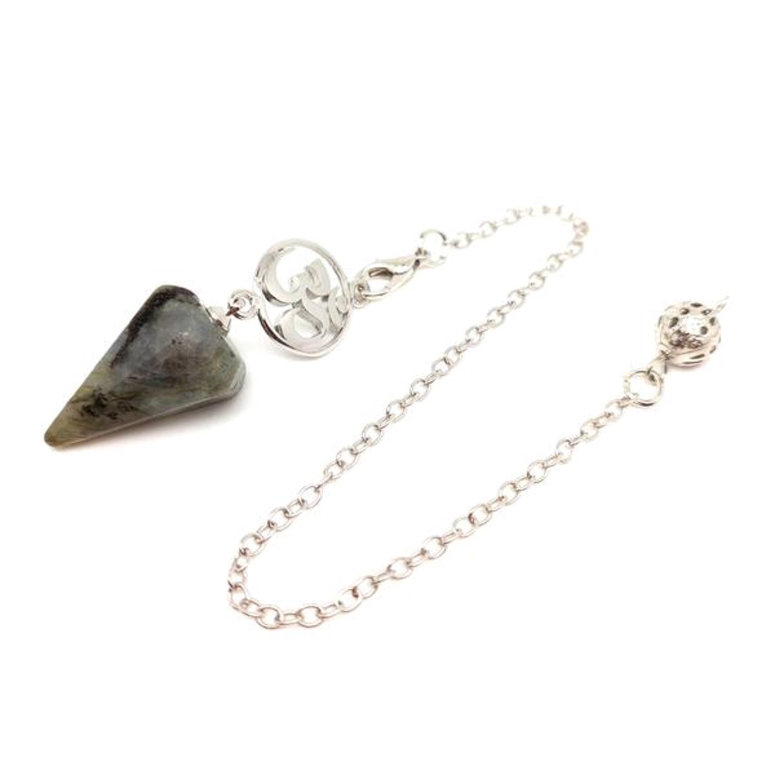 Inga hatlap om labradorit 1,5x2,5cm - otthon & életmód - dekoráció - spiritualitás - inga - Meska.hu