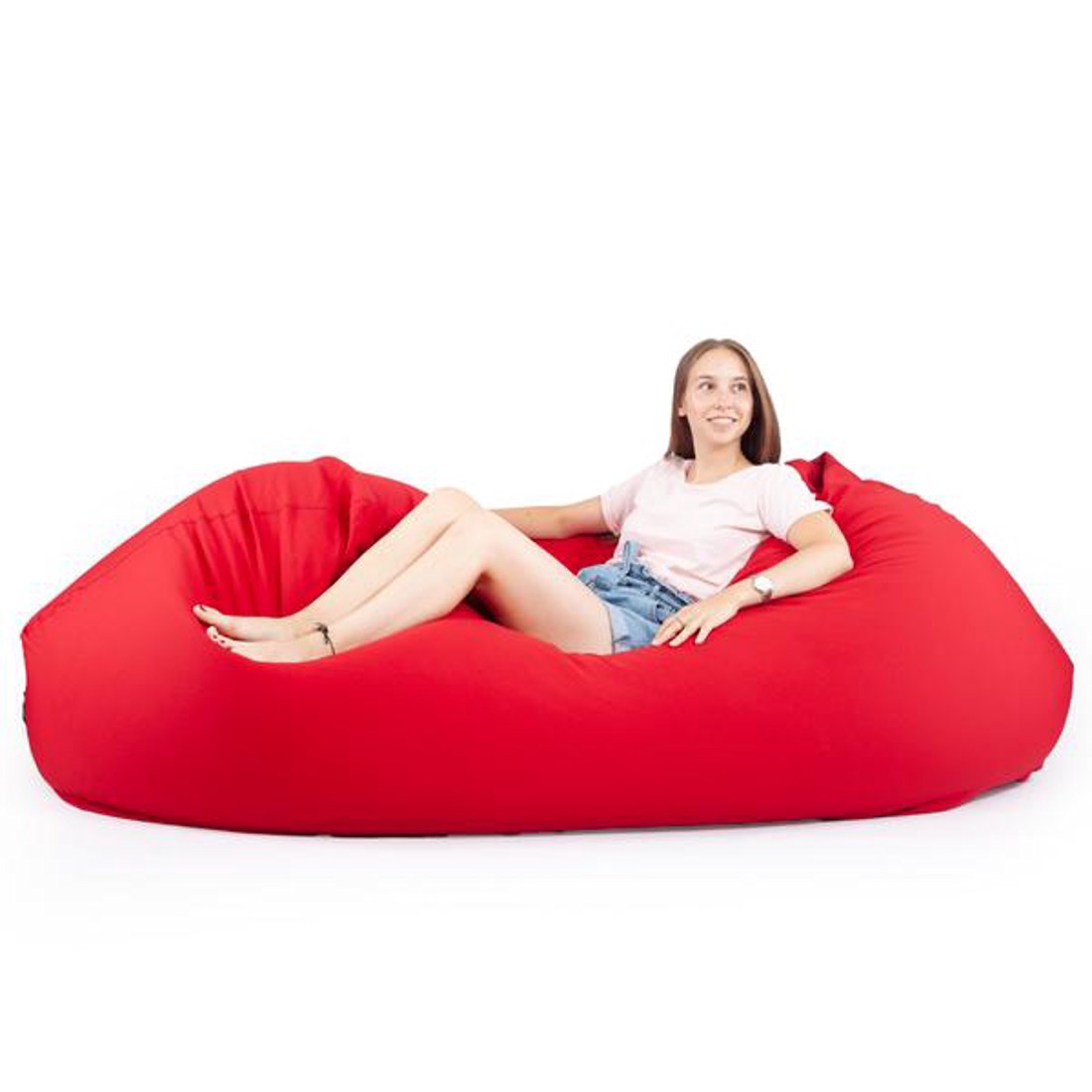 Piros Relax Babzsák Kanapé -  - Meska.hu