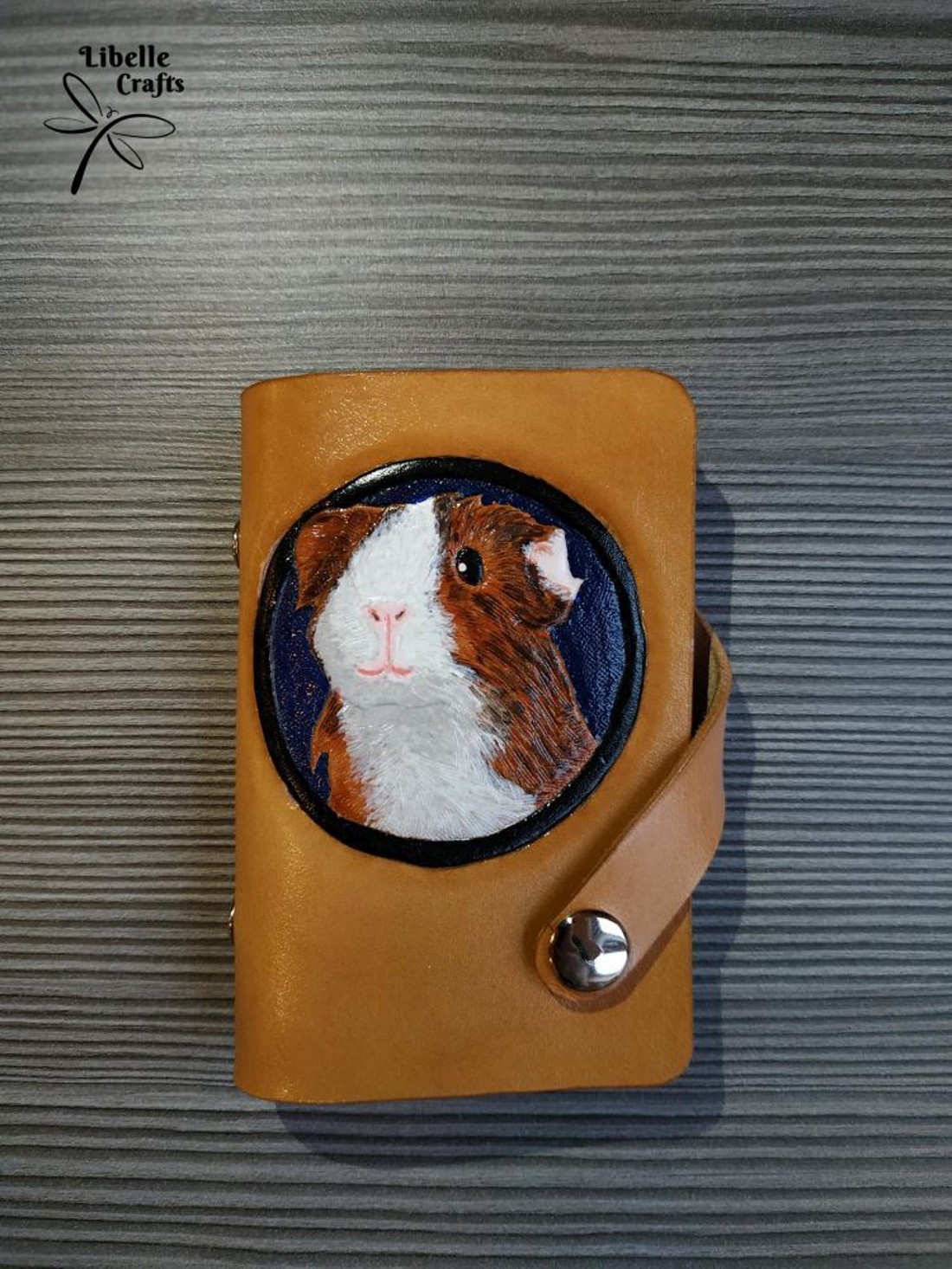 Tengerimalacos igazolványtartó - táska & tok - pénztárca & más tok - kártyatartó & irattartó - Meska.hu